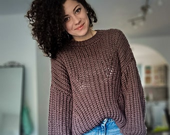 Crochet Pattern//Cold Brew Sweater