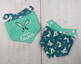 Hoppy Easter dog Bandana, Spring Dog Bandana