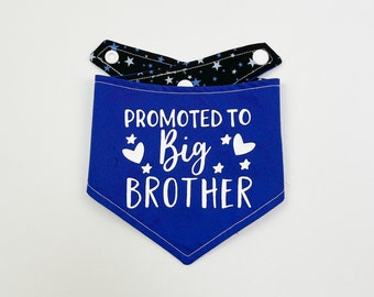 Big Brother Dog Bandana | Promoted to Big Brother | Baby announcement Dog Bandana