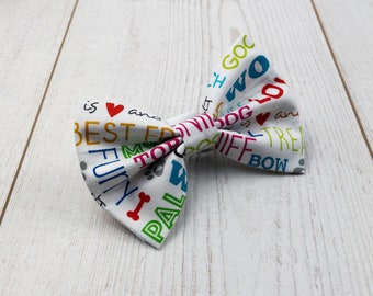 Fun and Funky dog bow tie