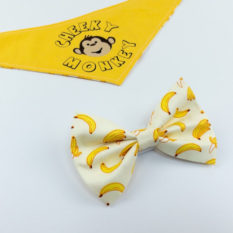 Banana dog bow tie image 5