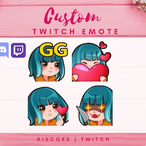 Custom Twitch & Discord Emotes