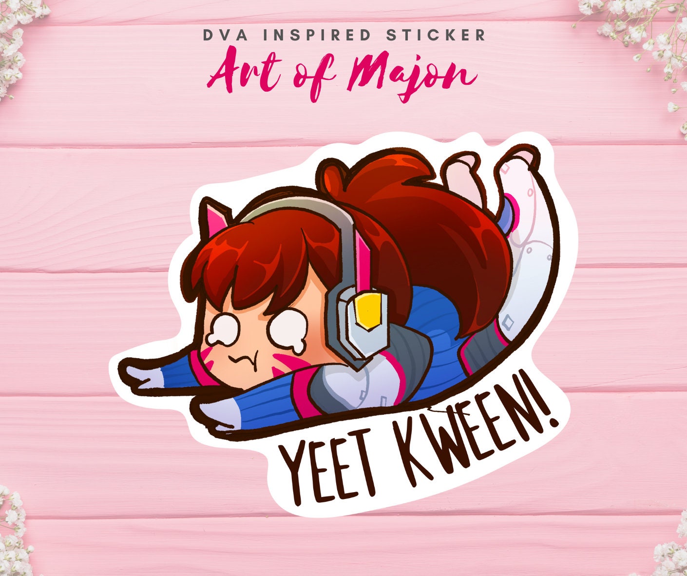 Dva Inspired Sticker - Etsy
