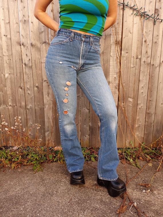 1970s levis bell bottoms 30" waist