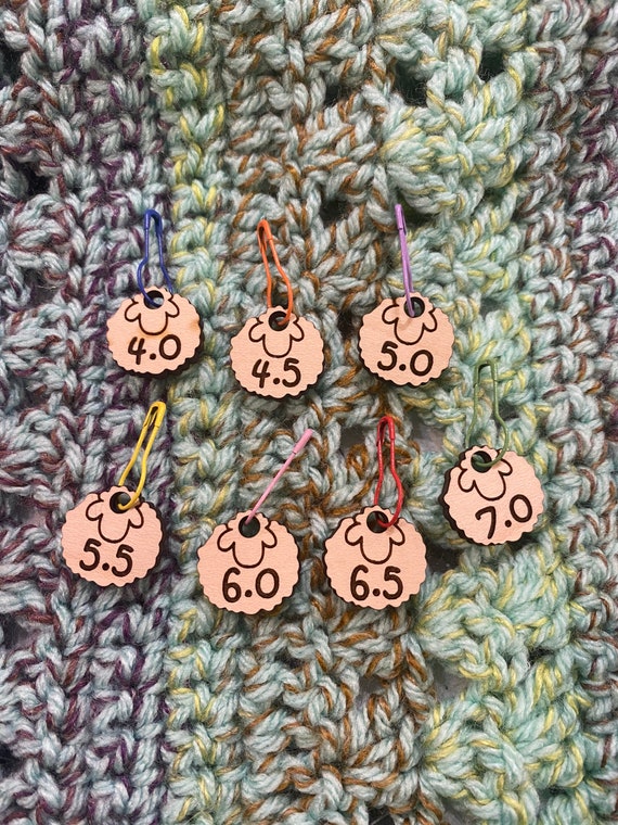Stitch Holders or Markers for helping with knitting or crochet