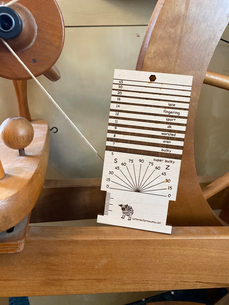 Roving Craft Supplies & Tools Yarn Gauge Spinners Tool WPI gauge