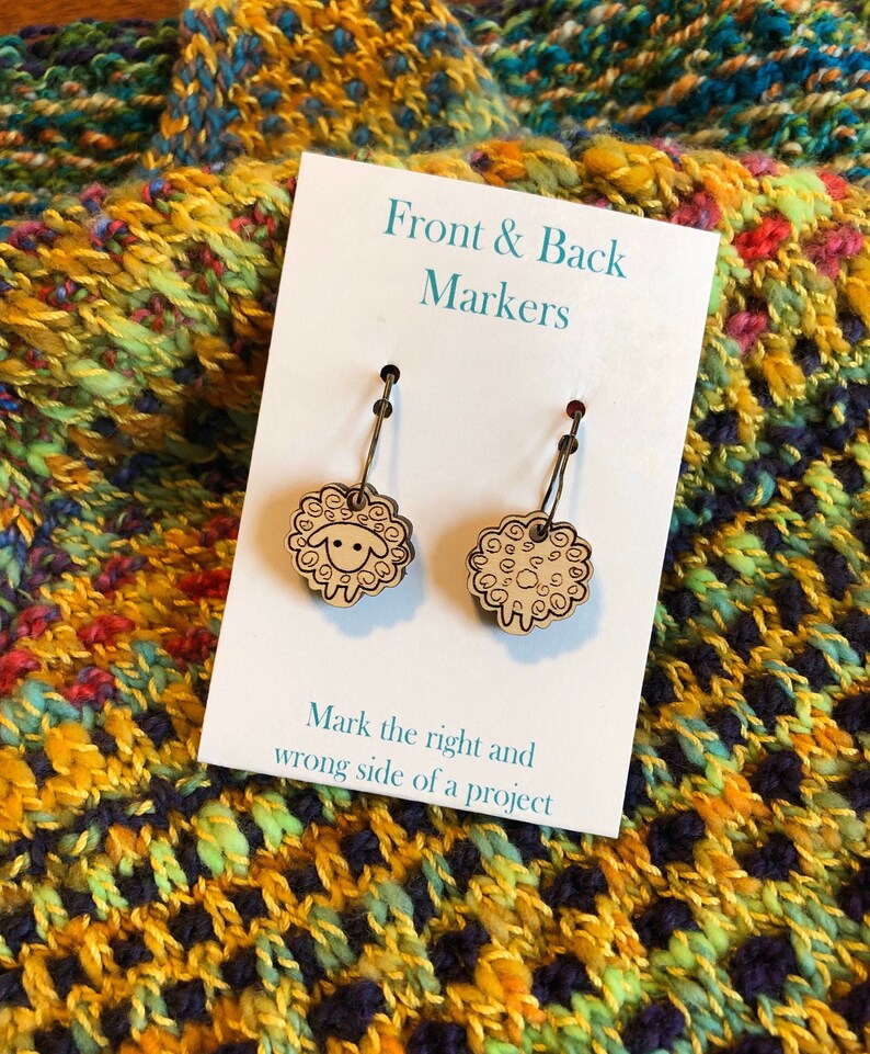 Front and Back Markers Knitting Marker Stitch Marker for Etsy