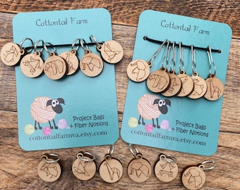 Maschenmarkierer, Strickmarkierer, Maschenmarkierer zum Stricken, Häkelmarkierer