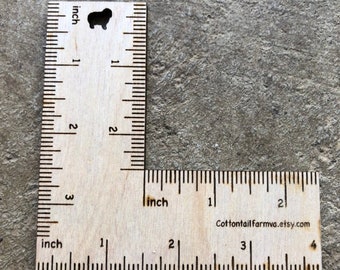Swatch Ruler, Swatch measuring tool, swatch Knitting ruler