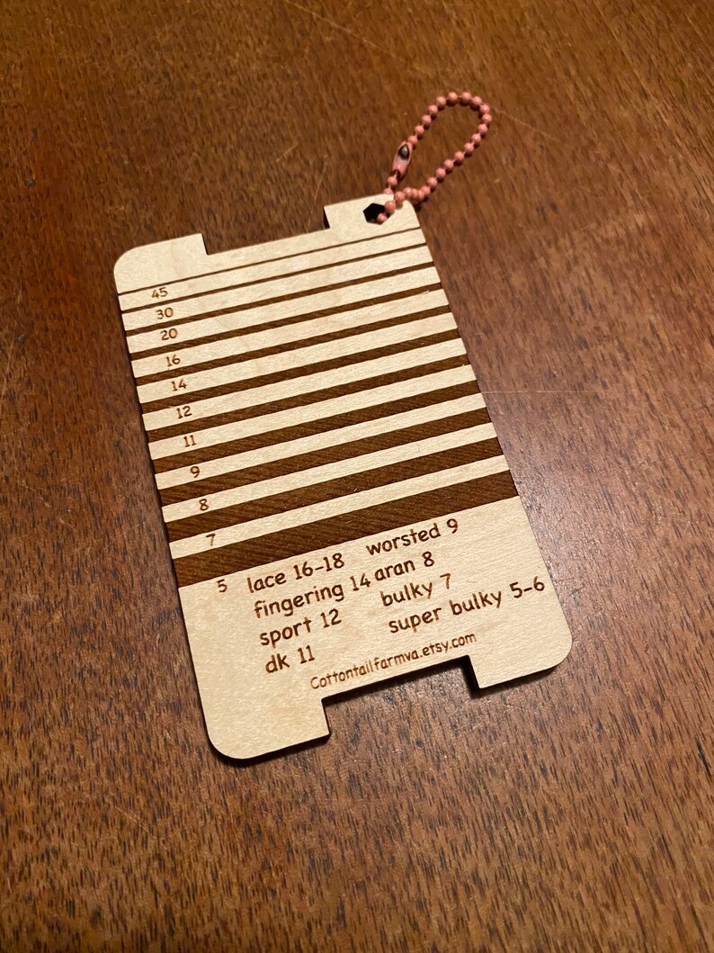 Roving Craft Supplies & Tools Yarn Gauge Spinners Tool WPI gauge