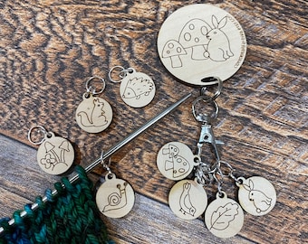 Stitch Markers, Knitting Marker, Stitch Marker for Knitting, Sheep stitch markers, crochet markers, stitch marker set