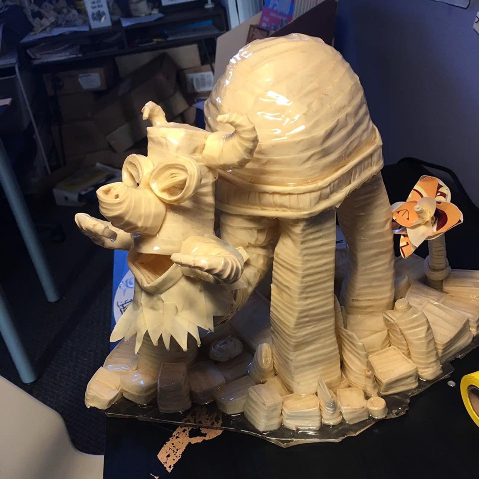 Masking Tape Sculpture Etsy