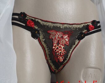 Sexy Tanga Lingerie - T.XS -modèle Unique