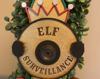 Elf Surveillance Ornament