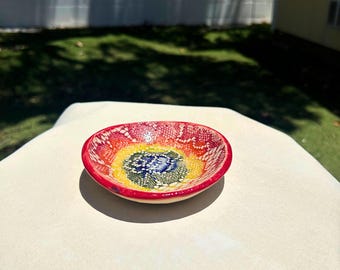 Handmade Ceramic Colorful Small Bowl