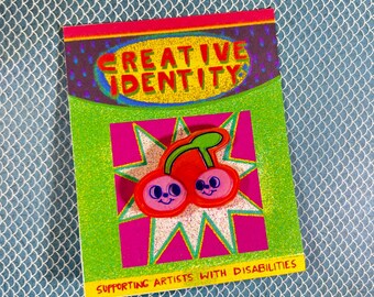 Cherry Friend Pins