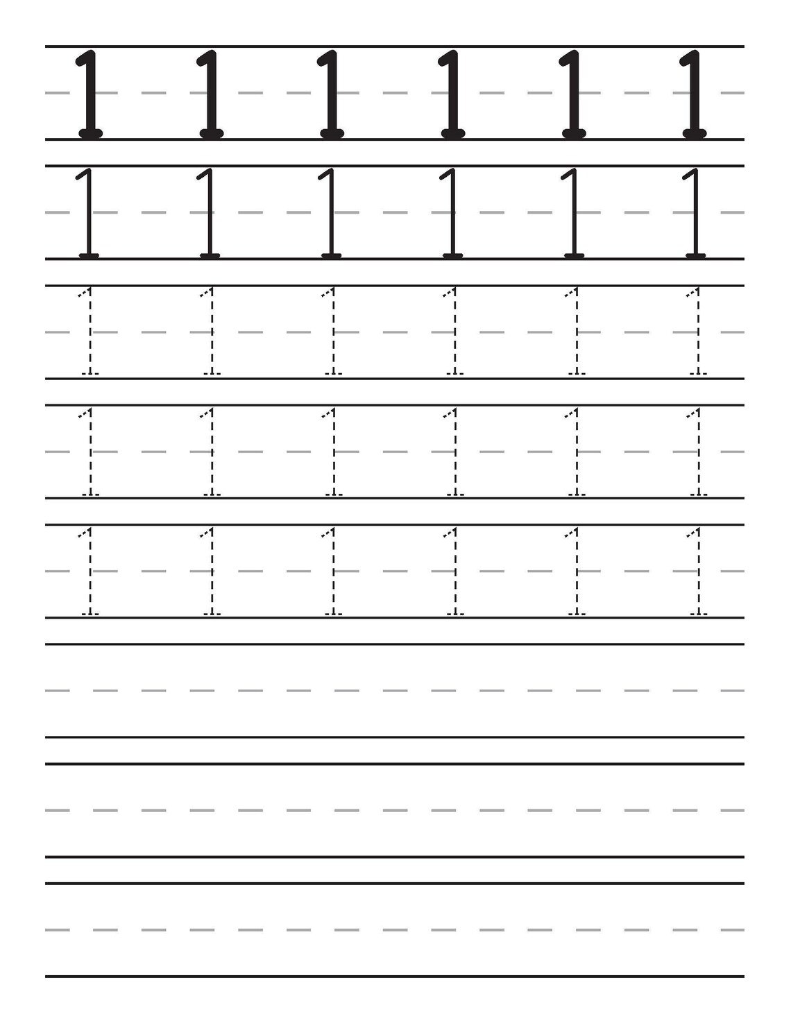 65 Printable Pages of Kindergarten Handwriting Practice Bundle ...