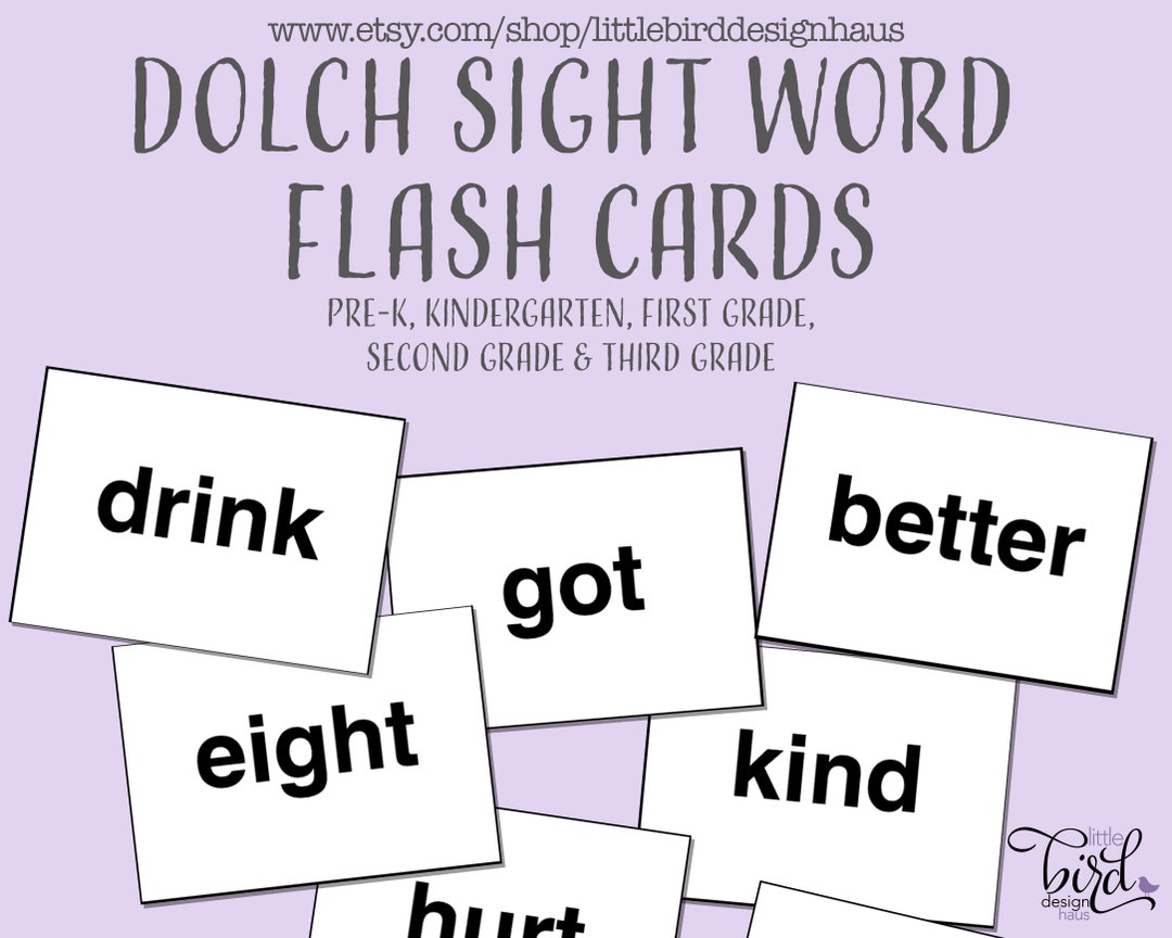 220 Dolch Sight Words Bundle for Pre-primer, Primer, First Grade ...