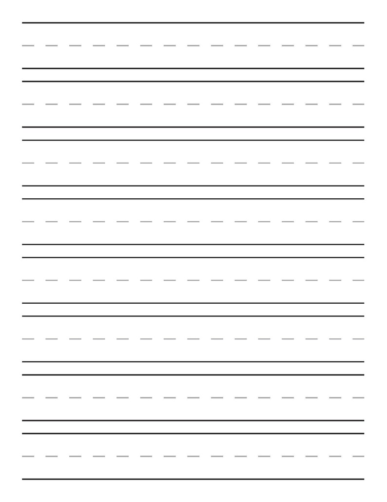 65 Printable Pages of Kindergarten Handwriting Practice Bundle ...