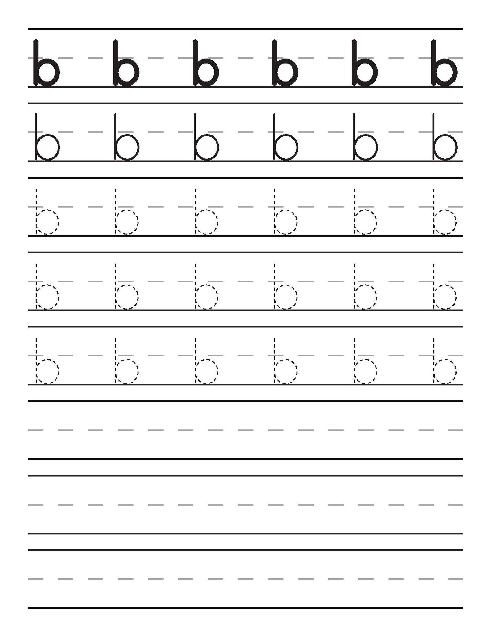 65 Printable Pages of Kindergarten Handwriting Practice Bundle ...