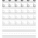 65 Printable Pages of Kindergarten Handwriting Practice Bundle ...
