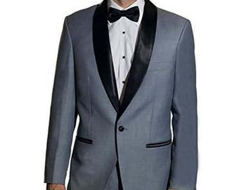 Michael Craig Red and Black Skyfall Tuxedo Jacket