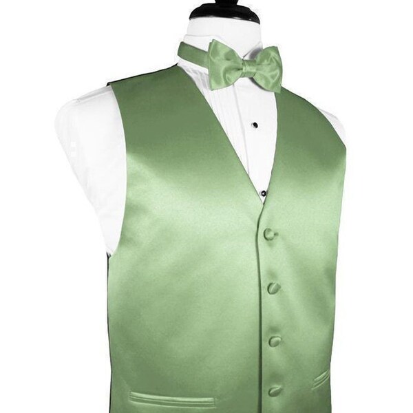 Sage Green Vest Etsy