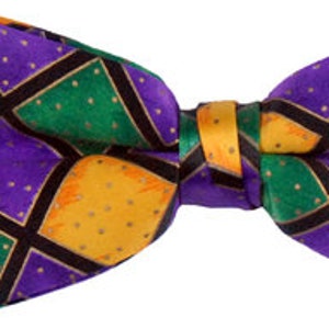 Mardi Gras Bow Tie and Cummerbund or Bow Tie and Cummerbund with Matching Suspenders image 2