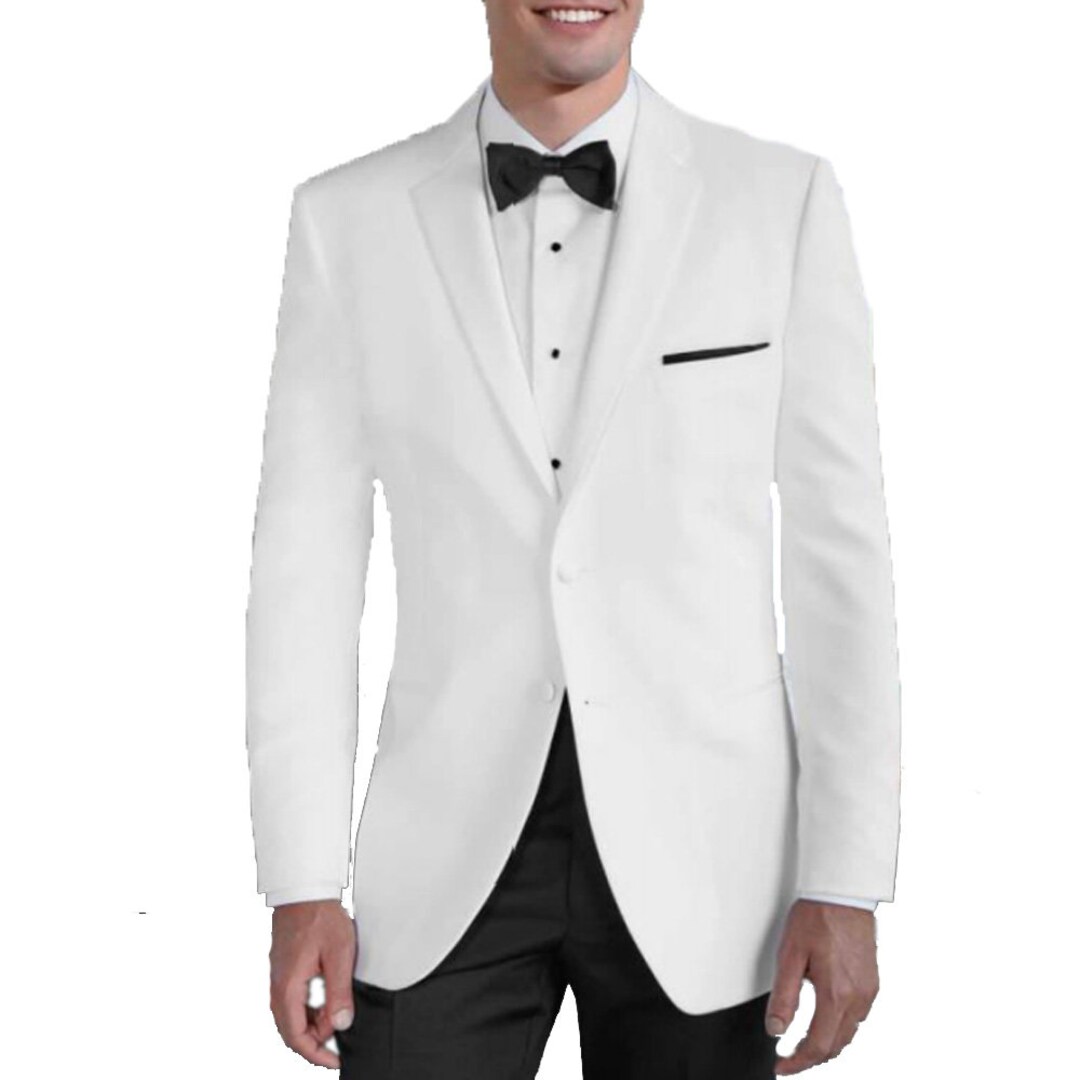 Bellagio White 1-Button Notch Tuxedo main image 0