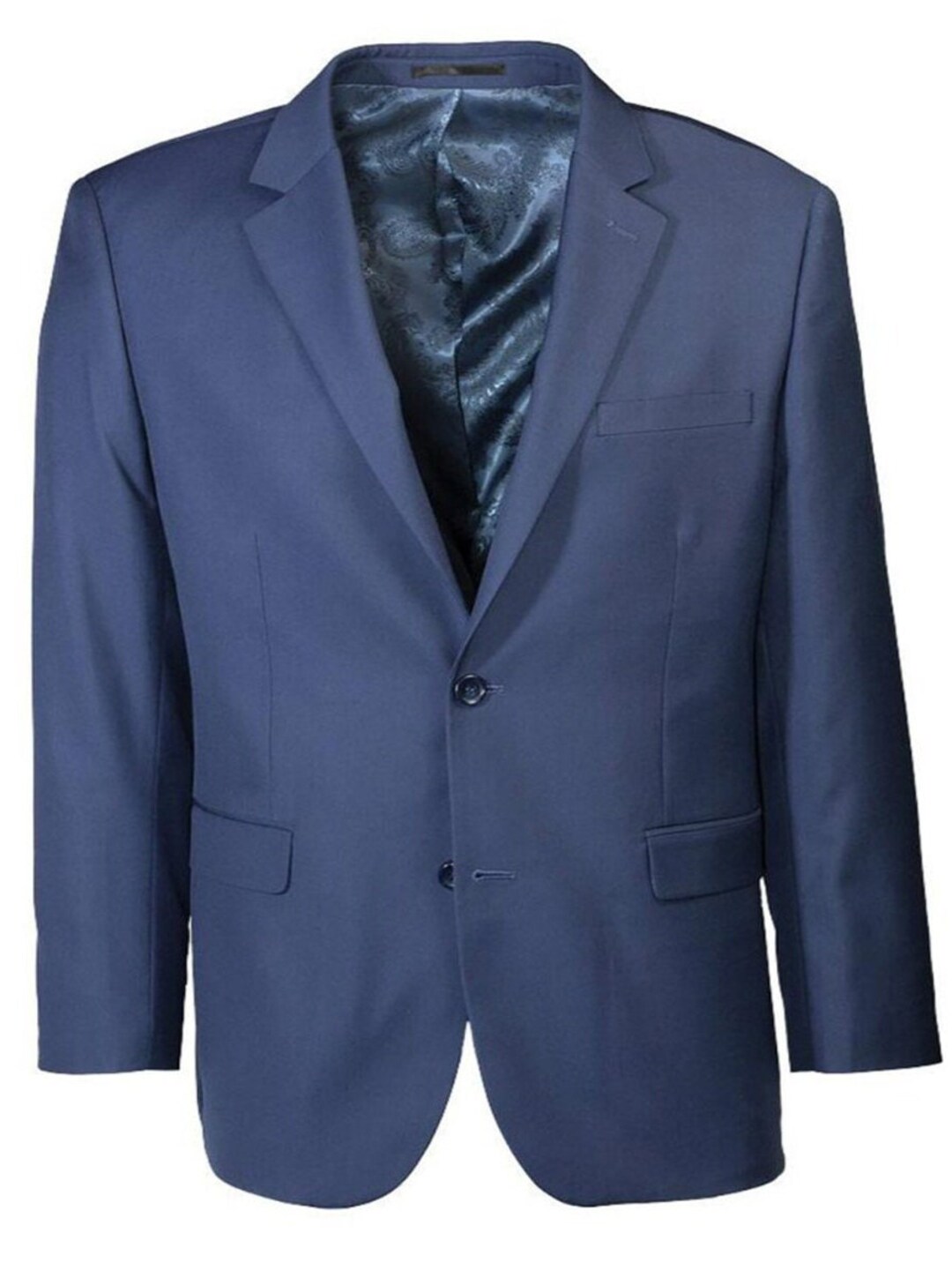 Men's Modern Fit Sapphire Blue Suit - Etsy