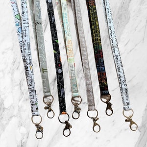 Chemistry Teacher, Teacher Lanyard, Back to School
