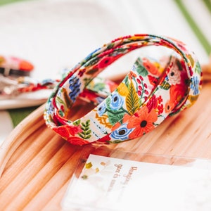 Breakaway Lanyard, Nurse accessories for work, Floral Fabric Lanyard, Lanyard for Keys