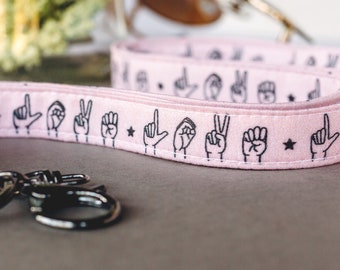 Unique ASL Badge Holder for Interpreters & Teachers