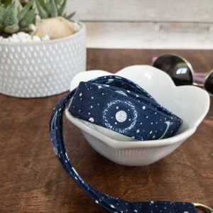 Galaxy Lanyard ID Holder, Breakaway Space Lanyard for Teacher, Science