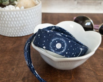 Galaxy Lanyard ID Holder, Breakaway Space Lanyard for Teacher, Science