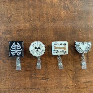 Xray Tech Badge Reel: Radiologic Technologist Gift