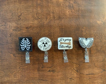 Xray Tech Badge Reel: Radiologic Technologist Gift