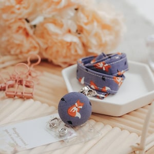 Fox Lanyard, Lanyard for Keys,