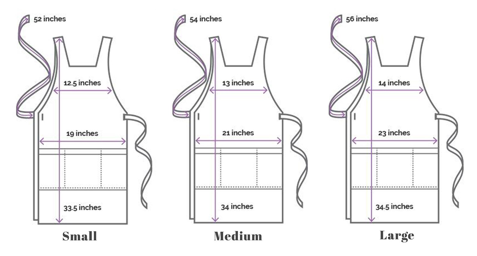 Retro Apron, Reversible Apron, Apron for Women, Mid Century Apron