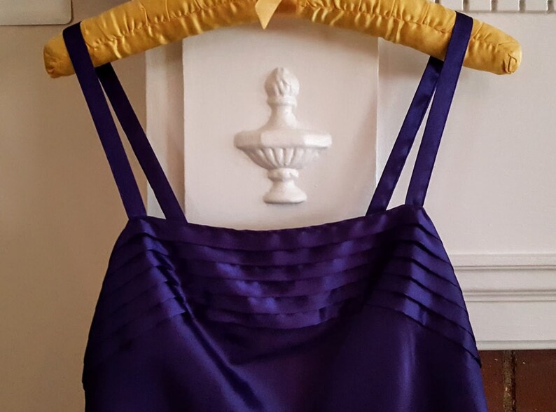 Vintage 1990s Escapades Purple Camisole Tank Sleeveless Blouse Cami Top Women/'s Size Medium Large Dressy Casual Career