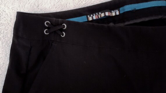 Dalia Black Dress Pants Trousers. Rayon 