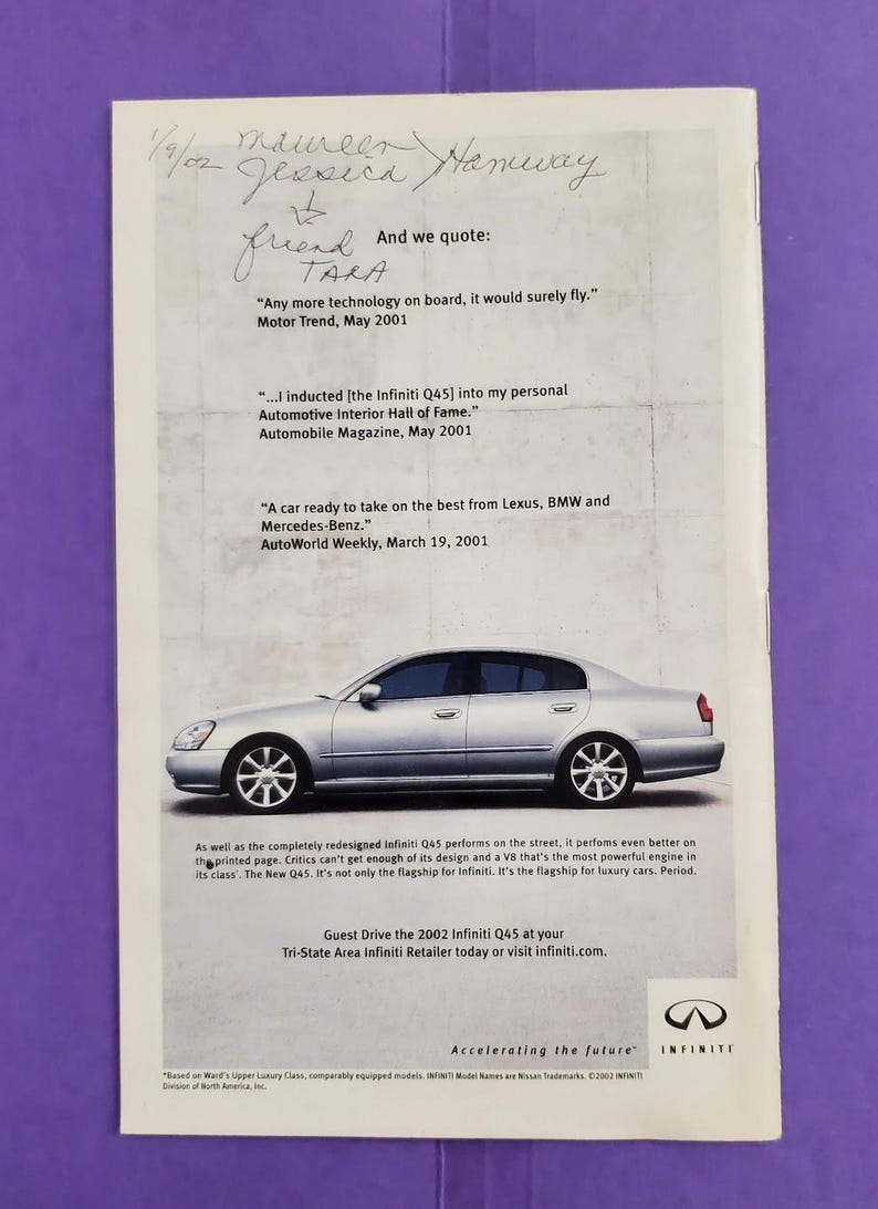 Original Broadway Playbill of the 2002 Production of Neil Simon's 45 ...