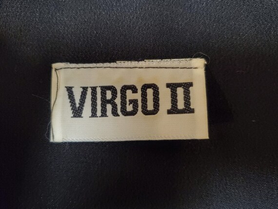 Vintage VIRGO II Sexy Black Evening Dress. Dressy… - image 6