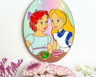 Pin's Alice et Wendy Voice Crossover Disney Fantasy