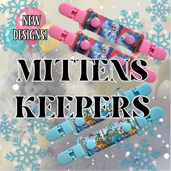 MITTEN CLIPS, glove clips, Mitten Keepers