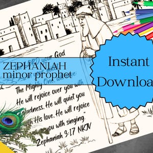 Bible Art Journaling: ZEPHANIAH