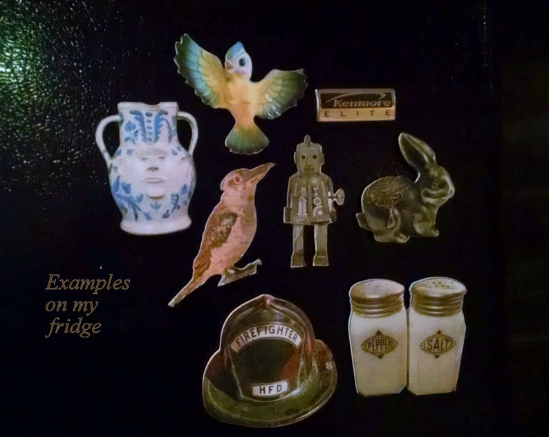 S/&P 1. HANDMADE Kitchen Refrigerator Magnet