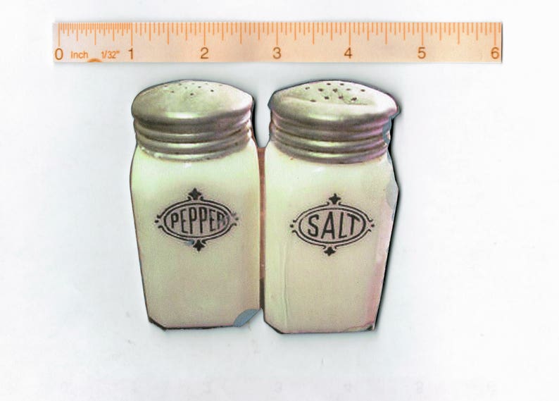 S/&P 1. HANDMADE Kitchen Refrigerator Magnet