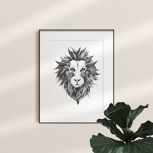 Limited Edition Screen Print - The Lion
