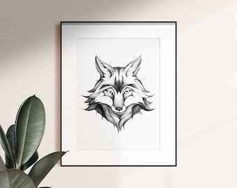 Limited Edition Screen Print - The Wolf